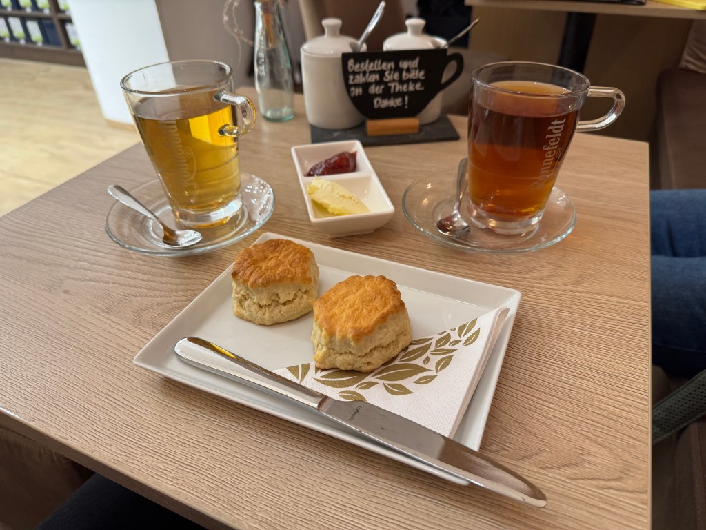 tea and scones